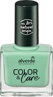 lak na nehty Color&Care 250 Delicate Mint alverde NATURKOSMETIK
