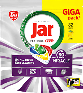 Mosogatógép tabletta Our 30 Minute Miracle Platinum Plus, Giga Pack Jar