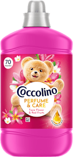 Öblítőkoncentrátum Perfume&Care Tiare Flower&Red Fruits Coccolino