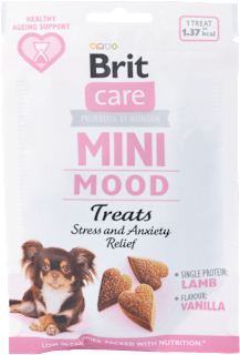 Pochúťka pre psy care Mini Mood Treats Brit