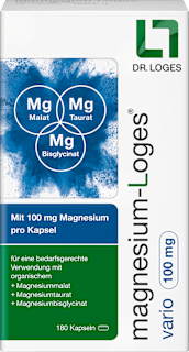 magnesium-Loges vario 100 mg Magnesium Kapsel magnesium-Loges