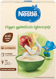Vegyes gyümölcsös tejberizspép, 6 hónapos kortól Nestlé