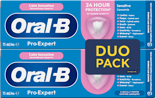 Fogkrém Pro-Expert Sensitive Calm Sensation duopack Oral-B