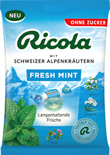 Bonbon, Fresh Mint, zuckerfrei Ricola