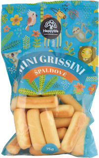 Mini Grissini - špaldové Happylife