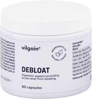 Kapsuly na podporu trávenia Debloat vilgain
