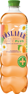 Osviežujúci nápoj Balance JUICY Plus - marhuľa a harmanček VÖSLAUER