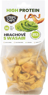 Hrachový snack s wasabi HiQ - Food