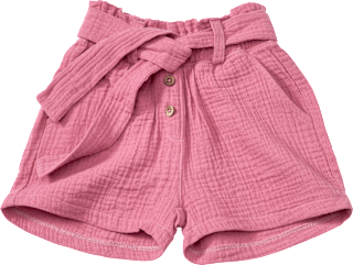 Shorts aus Musselin, rosa, Gr. 140 ALANA