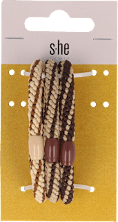 Fonott hajgumi, barna s-he stylecollection