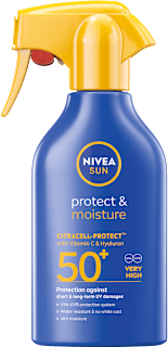 Spray protecție solară Protect & Moisture SPF50+ NIVEA SUN
