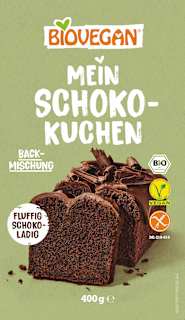 Backmischung Schokokuchen, glutenfrei BIOVEGAN