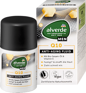 Anti-Age fluid za lice Q10 za muškarce alverde MEN