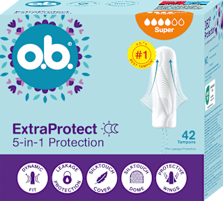 Tampóny ExtraProtect Super o.b.
