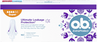 Tamponi ExtraProtect – super o.b.