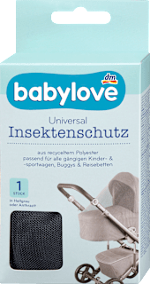 Insektenschutz-Netz für Kinderwagen Universal anthrazit babylove