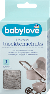 Insektenschutz-Netz für Kinderwagen Universal grau babylove