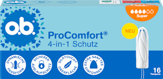 Tampons ProComfort Super o.b.