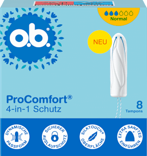 Tampons ProComfort Normal, Reisegröße o.b.