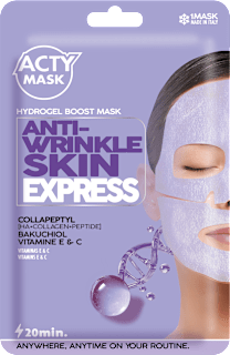 Maschera viso idrogel anti-rughe SKIN EXPRESS ACTY MASK