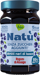 Composta Natù Bio di mirtilli neri di bosco Rigoni di Asiago