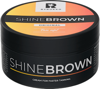 SHINE BROWN ORIGINAL krema za ubrzano tamnjenje Tan up! Byrokko