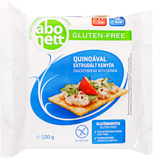 Quinoás extrudált  kenyér, gluténmentes Abonett