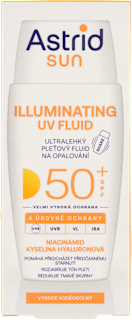 sun pleťový fluid na opalování SPF 50+ Astrid