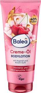 Crema-olio corpo con olio di argan al profumo di ciliegia Balea