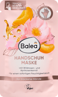 Handmaske Wildrose & Aprikose (1 Paar) Balea