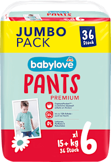 Pelene gaćice Premium XL vel.6, 15+ kg – jumbo pakiranje babylove