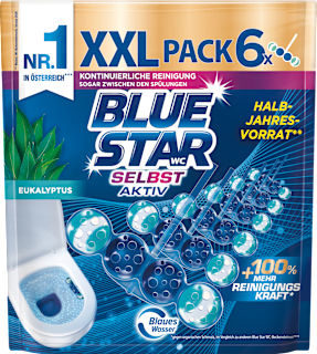 WC-Stein Blau-Aktiv+ Eukalyptus BLUE STAR