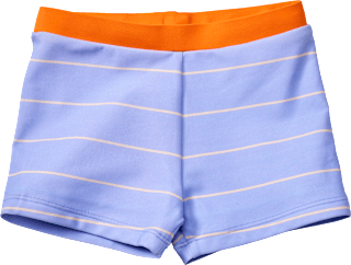 Badehose, lila & orange, Gr. 98/104 PUSBLU