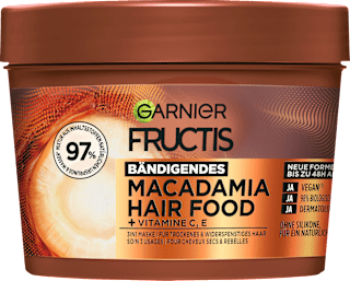 Bändigendes Macadamia Hair Food 3in1 Haarmaske GARNIER FRUCTIS