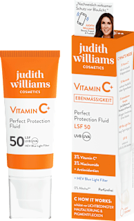 Fluid LSF 50 Vitamin C+ Perfect Protection judith williams COSMETICS