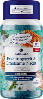 Badesalz Erkältungszeit & Erholsame Nacht Dresdner Essenz
