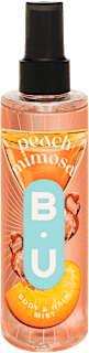 Test- és hajpermet Peach Mimosa B.U.