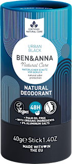 deodorant stick Urban Black BEN&ANNA