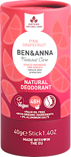 deodorant stick Pink Grapefruit BEN&ANNA