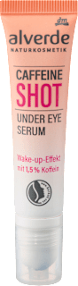 Szemkörnyékápoló szérum Caffeine Shot alverde NATURKOSMETIK