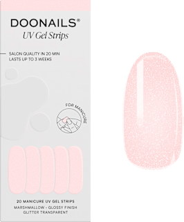 UV Gel Nagelfolien, Gel Strips Marshmallow Doonails