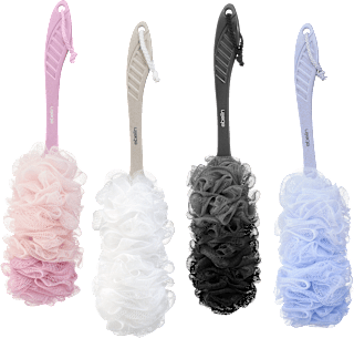 Гъба за пилинг и масаж с дръжка ebelin