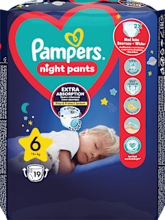 night pants pelene-gaćice vel. 6 (13+ kg) Pampers night pants