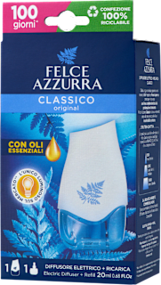 Diffusore Elettrico + Ricarica assort. FELCE AZZURRA