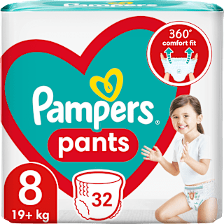 Pelene-gaćice vel. 8 (19+ kg) Pampers active baby