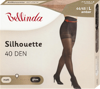Harisnyanadrág, Silhouette, 40 DEN, amber, L Bellinda