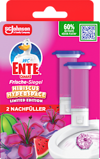 WC-Reiniger Frische-Siegel Hibiscus Hyperspace Nachfüller WC-Ente