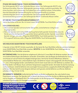 Seifenspender No-Touch Kids Paw Patrol Sagrotan