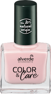 Nagellack Color & Care 90 Milky Rose alverde NATURKOSMETIK