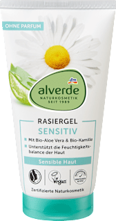 Rasiergel sensitiv Aloe Vera & Kamille alverde NATURKOSMETIK